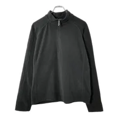 90年代 NIKE ACG ナイキ エーシージー ハーフジップ フリースジャケット アウトドア ブラック(レディース M)中古 古着 X2745