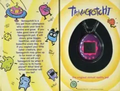 【中古】携帯ゲーム 海外版 TAMAGOTCHI (パープル・枠ピンク)