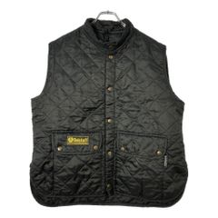 Belstaff キルティングベスト ブラック - メルカリ