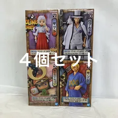 未開封 ワンピース DXF ワノ国 チョッパー サンジ ロブ ルッチ ヤマト BANPRESTO フィギュア 4個セット LF2116 f099