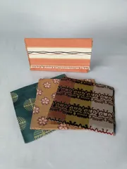 【茶道具】 懐紙挟み　古ふくさセット　その他1005