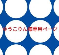ゆうこりん様専用ページです。