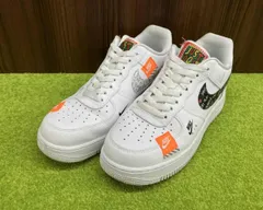 NIKE ナイキ エアフォース 1 ロウ プレミアム Just Du itスニーカー サイズ25cm ホワイト系×マルチカラー メンズ シューズ 靴