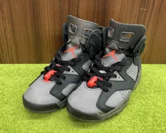 NIKE ナイキ エアジョーダン6 レトロ パリサンジェルマン スニーカー サイズ27.5cm グレー系×ブラック メンズ シューズ 靴