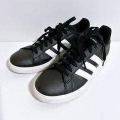 adidas GRANDCOURT BASE 24cm ブラック　レディース　スニーカー　本体のみ　中古品　管理番号KKVURA4712