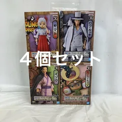 未開封 ワンピース DXF ワノ国 チョッパー サンジ ロブ ルッチ ヤマト BANPRESTO フィギュア 4個セット LF2117 f099