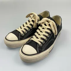 【姫路東店】 中古 CONVERSE ADDICT | コンバースエディクト スニーカー CHUCK TAYLOR LEATHER OX 31308610 27.0cm ブラック 【126】