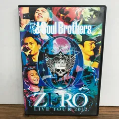 三代目J Soul Brothers　ZERO LIVE TOUR 2012/三代目 J Soul Brothers/GF-0226005759-YP/GF09542