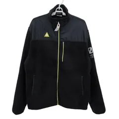 le coq sportif(ルコックスポルティフ) フリース切替ジャケット 黒 レディース LL ゴルフウェア 2511-0304 中古