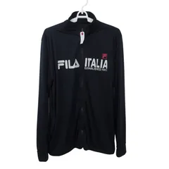 【美品】FILA GOLF(フィラゴルフ) フルジップジャケット ネイビー メンズ LL ゴルフウェア 2512-1544 中古