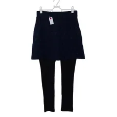 【美品】marie claire sport(マリ・クレール・スポーツ) スカート(レギンス付き) ネイビー レディース M ゴルフウェア 2512-0233 中古