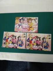 ぷちぐるラブライブ！ × サンリオキャラクターズ 限定ポストカード 3枚セット　管理番号Aー１４２