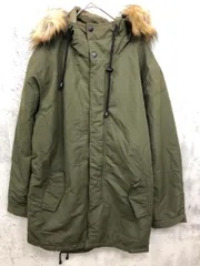 JACKROSE ジャックローズ 390-19561-19A-10031 ファー フード モッズ コート size40/カーキ ◆■◎