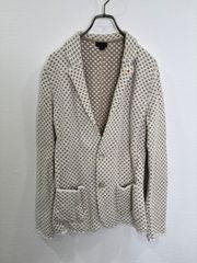 ラルディーニ LARDINI ニットジャケット カシミヤ ベージュ S - メルカリ