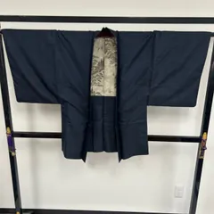 男性着物 本場大島紬 羽織 亀甲絣 正絹 着物 MK-3634