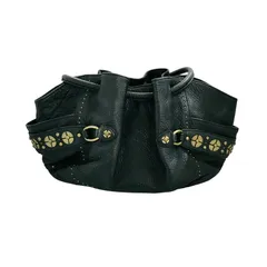  Cole Haan コールハーン レザー ハンドバッグ ブラック【ZK70】