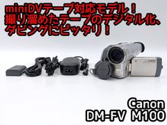 miniDVのダビングに！ Canon キャノン ビデオカメラ DM-FV M100 01 7