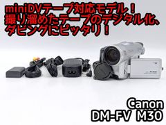 miniDVのダビングに！ Canon キヤノン ビデオカメラ DM-FV M200 02 7