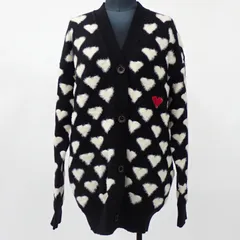 DOUBLE STANDARD CLOTHING ダブルスタンダードクロージング ハートシャギーモール カーディガン 黒 レディース 衣類#15544のサムネイル