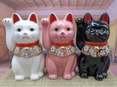 BEAMS JAPAN限定 中外陶園 招き猫 ご当地限定 新宿/渋谷/横浜 - メルカリ