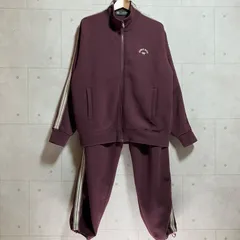 GU × UNDERCOVER ジーユー アンダーカバー ジャージ セットアップ トラックジャケット トップス ジャージパンツ トラックパンツ 上下セット ワインレッド メンズ レディース ユニセックス SG403-9