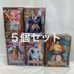 미개봉 원피스 DXF 보니 와노국 기쿠노유키 캐럿 우루 티 X 드레이크 BANPRESTO 피규어 5개 세트 LF2119 f099