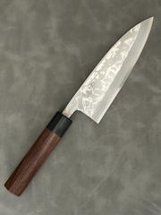 三徳包丁 槌目仕上げ 刃渡り約180mm - メルカリ