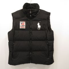［おぱんつ侍］Polo Ralph Lauren ブラック ダウンベスト おぱんつ侍様専用］Polo Ralph Lauren ブラック ダウンベスト - メルカリ