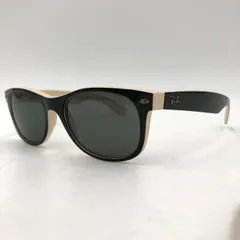 レイバン サングラス ウェイファーラー ブラック ベージュ バイカラー 人気