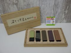紀州松煙 彩煙墨 五本セット - メルカリ