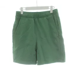 アディダス adidas タグ付き ハーフパンツ L 緑 グリーン ショート丈 ウエストゴム サイドポケット /PP ■GY99