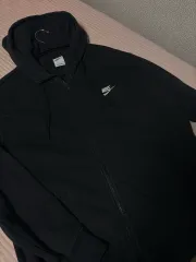 NIKE ユニセックス ブラック フードジップアップ L 95-100