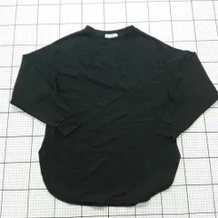 ◇ Θ アドラー NO.ADTOY1121001 クルーネック長袖カットソー ブラック系 S メンズ E  【1601210013935】のサムネイル