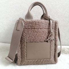 未使用級 Agnes b アニエスベー ショルダーバッグ 2way ファー - メルカリ