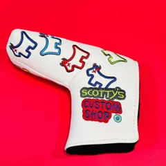 スコッティキャメロン　新作パターカバー　SMALL DOGホワイト　検索スコッチキャメロンパターカバー