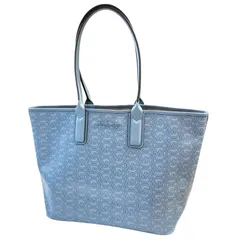 MICHAEL KORS マイケルコース　ジョディートートバッグ シグネチャー柄　ライトブルー　35H1T2JT2C　A4収納可　キングラム[68]