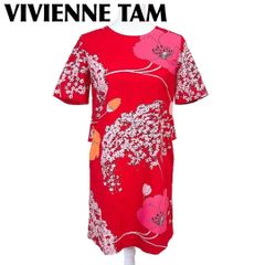 ヴィヴィアンタム VIVIENNE TAM ワンピース ノースリーブ チャイナ