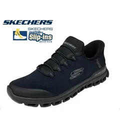 スケッチャーズ SKECHERS 233011 BBK メンズ靴 靴 シューズ 2E スニーカー スリップインズ ハンズフリー GLIDE-STEP-ZEFYR ストレッチ ローカットスニーカー