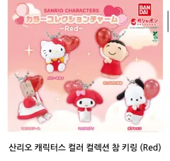 Sanrio キャラクターズ レッド COLOR コレクション ガチャ (hello kitty)