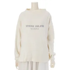 ストーンアイランド 80s ボートネック シャツ スウェット トップス アイボリー【中古】
