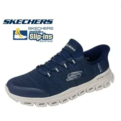 スケッチャーズ SKECHERS 233011 NVY メンズ靴 靴 シューズ 2E スニーカー スリップインズ ハンズフリー GLIDE-STEP-ZEFYR ストレッチ ローカットスニーカー