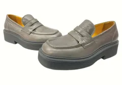マルニ MARNI 22AW MOCCASIN SHOES モカシン シューズ ローファー ピアス シューズ 灰色 MOMR004303 メンズ靴 ローファー グレー 41 104-shoes577のサムネイル