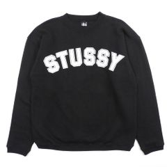 即完/なえなの】Stussy ステューシー カレッジロゴ プリントスウェット