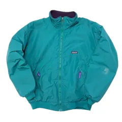 90s PATAGONIA パタゴニア シェルドシンチラ ジャケット エメラルド