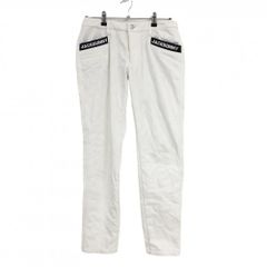 [Excellent Condition] Jack Bunny Pants, White, Star Pattern Woven Fabric, Quilted Look, Lightly Brushed Lining, Women's Golf Wear, Jack Bunny