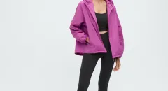 新品 UNIQLO UVブロック ウィンドブレーカー Kappa