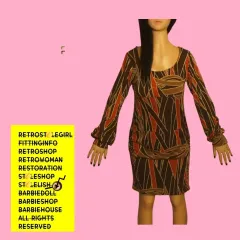 1933ミニONE PIECE ロング丈ワンピース 半袖ONE PIECE キャミソールワンピース ヴィンテージショップ レディースニットONE PIECE