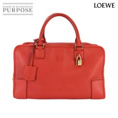 新品同様レアLOEWEロエベアマソナ28朱赤限定モデルカタツムリゴールド 
