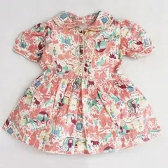 フランス製 ヴィンテージ 木綿 子供服