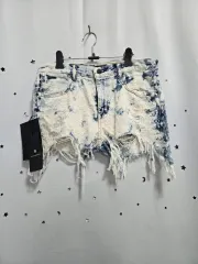 Alexander Wang デニム ハーフパンツ スノウ ウォッシュ 26 新品